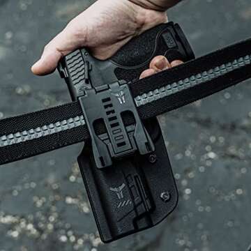 Blade-Tech Tek-Lok - The Original USA Made Belt Clip Attachment for Holsters, Mag Pouches, Knife Sheaths and More with Mounting Hardware