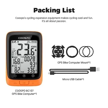 COOSPO Wireless GPS Bike Computer: Affordable, Accurate and Easy