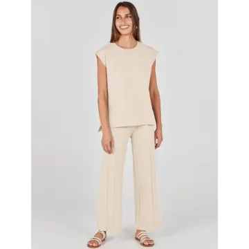 Stylish ANRABESS 2 Piece Lounge Set - Comfortable & Chic