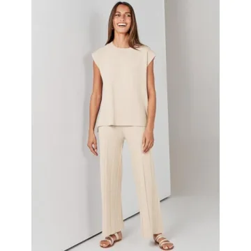 Stylish ANRABESS 2 Piece Lounge Set - Comfortable & Chic