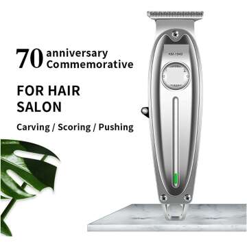 WAKAIP Cordless Hair Clipper for Men - T-Blade Trimmer