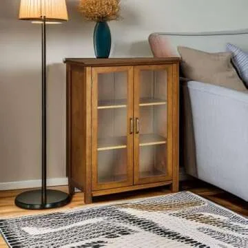 Teamson Home Avery 3-Tier Floor Cabinet for Stylish Storage