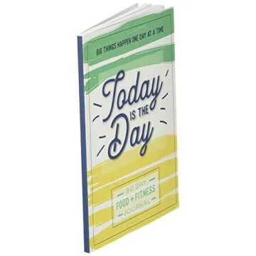 90 Day Food and Fitness Journal for Better Health