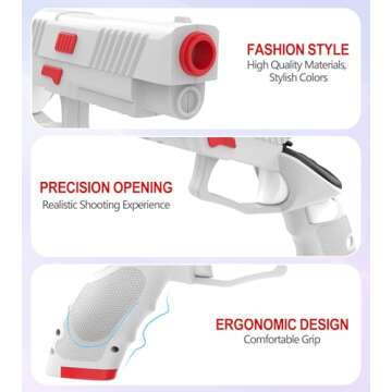 VR Controller Grip Accessories for Meta Quest 3S/ Quest 3 -Delivering and Precision for FPS Games and Beyond VR