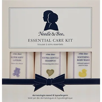 Noodle & Boo Essential Baby Bath Set for Newborns