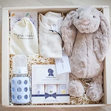 Noodle & Boo Essential Baby Bath Set for Newborns