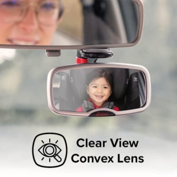 Diono See Me Too Baby Mirror for Car Safety & Visibility