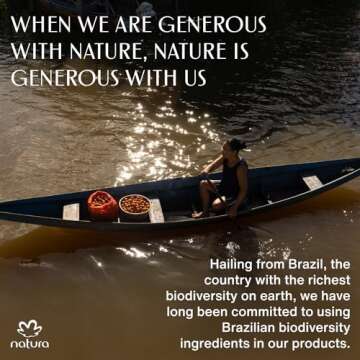 natura - Ekos Tukumã Replenishing Body Lotion - Vegan Skin Care - Moisturize & Improve Skin Texture - Boost Hyaluronic Acid - Brazilian Beauty Secrets - Self Care & Body Care - 13.5 fl oz (400ml)