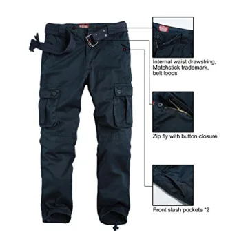Stylish and Comfortable Outdoor Cargo Pants for Men