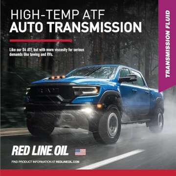 Red Line 30204 Synthetic High Temperature Automatic Transmission Fluid (ATF) - 1 Quart (12 Pack)