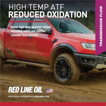 Red Line 30204 Synthetic High Temperature Automatic Transmission Fluid (ATF) - 1 Quart (12 Pack)