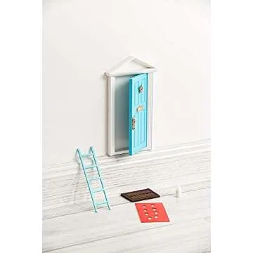 Fairy House Door Elf Door Albus Magical Tooth Fairy Door Handmade Wooden Fairy Door