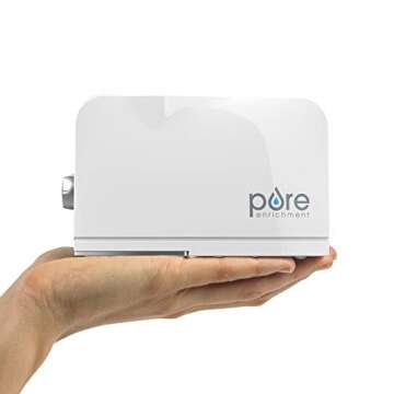 Pure Enrichment MistAire Travel - Ultrasonic Cool Mist Water Bottle Humidifier with Auto Shut-Off, M...