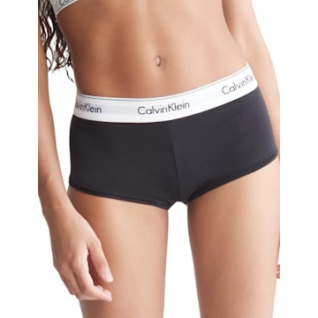 Calvin Klein Women's Modern Cotton Boyshorts - Comfy and Stylish