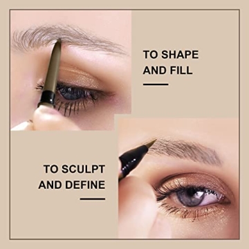 Music Flower Dual-Ended Waterproof Eyebrow Pencil