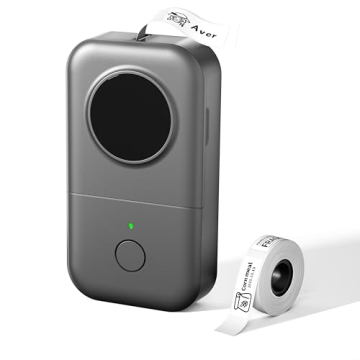 Phomemo D30 Label Maker - Compact Bluetooth Printer for Easy Organization
