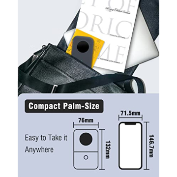 Phomemo D30 Label Maker - Portable Bluetooth Label Printer