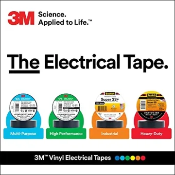 Scotch Super33 Vinyl Electrical Tape - 66 ft, Black, Strong Adhesive