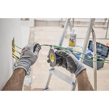 Scotch Super33 Vinyl Electrical Tape - 66 ft, Black, Strong Adhesive