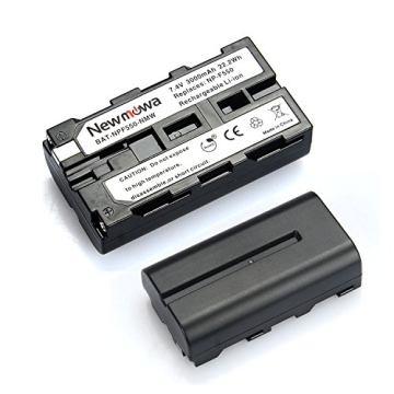 Newmowa NP-F550 Battery & Charger Kit for Sony Cameras