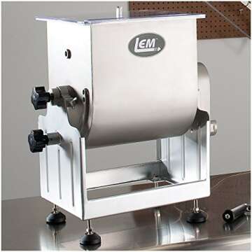 LEM Products Stainless Steel Tilting Mixer (25-Pound)