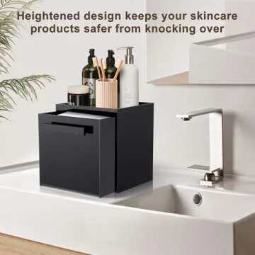 TAINESS Disposable Face Towel Storage Box for Easy Organization