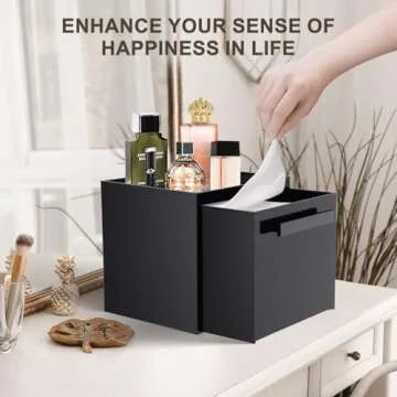 TAINESS Disposable Face Towel Storage Box for Easy Organization