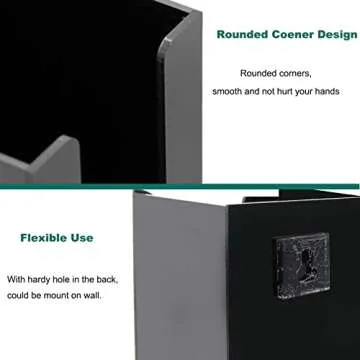 Tirifer Acrylic Coffee Cup Dispenser for Home & Café