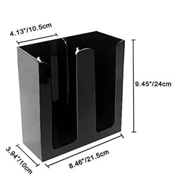 Tirifer Acrylic Coffee Cup Dispenser for Home & Café