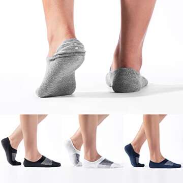 IDEGG No Show Socks for Men – Comfortable & Stylish