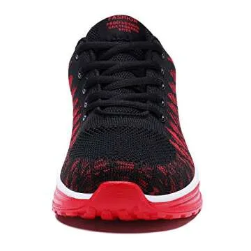 PENGCHENG Men Women Air Cushion Running Shoes Tennis Fitness Gym Lightweight Sneakers