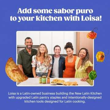 Loisa Sofrito Cooking Sauce - Vegan Latin Flavor, 12 oz