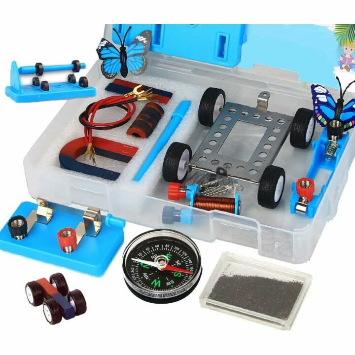 Kids Science Magnets and Circuit Tools Educational Kit