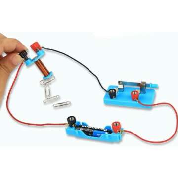 Kids Science Magnets and Circuit Tools Educational Kit