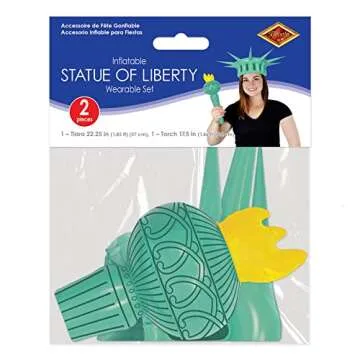 Beistle Inflatable Statue of Liberty Costume Accessories