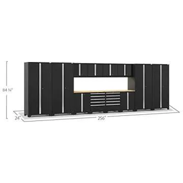 NewAge Products Pro Series Red 14 Piece Set, Garage Cabinets, 52343