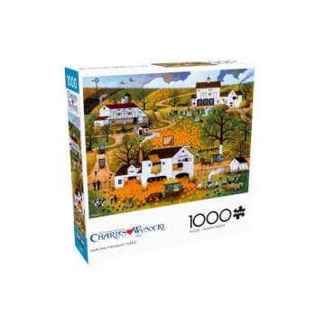 Buffalo Games Dancing Pheasant Farms 1000 Piece Puzzle
