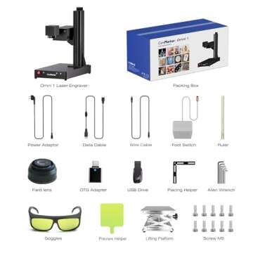 ComMarker Omni1 UV Laser Engraving Machine - 5W Precision
