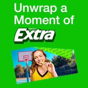 EXTRA Gum Peppermint, Bulk Chewing Gum Sugar-Free, Mega Pack of 6 with 35 Sticks Each