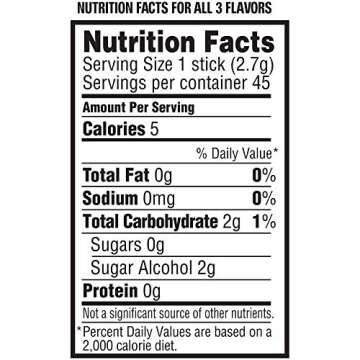 EXTRA Gum Peppermint, Bulk Chewing Gum Sugar-Free, Mega Pack of 6 with 35 Sticks Each