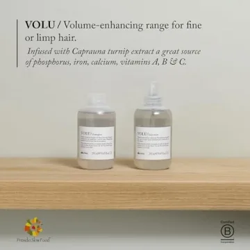 Davines VOLU Shampoo for Volumizing Thin Hair | 8.45 fl oz