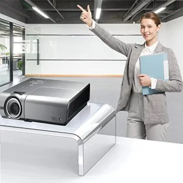 Clear Acrylic Monitor Stand Riser for Desk Organization