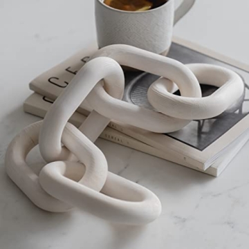 Peakoly Wooden Chain Link Decor for Stylish Homes