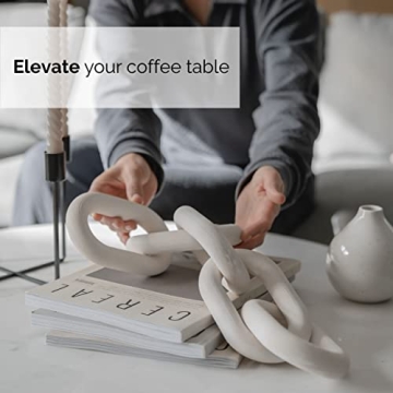 Peakoly Wooden Chain Link Decor for Stylish Homes