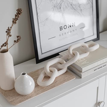 Peakoly Wooden Chain Link Decor for Stylish Homes