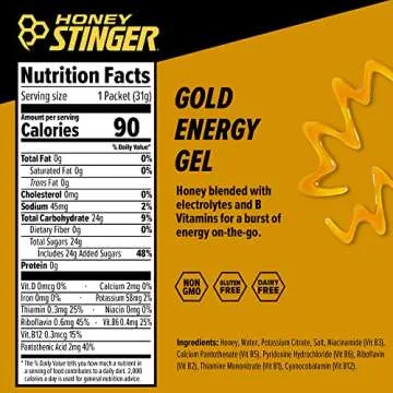 Honey Stinger Energy Gel Variety Pack for All Exercises