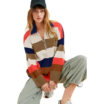 Yousify Oversized Cable Knit Sweater for Women