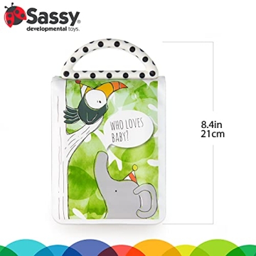 Sassy Look Book: High Contrast & Photo Album for Infants