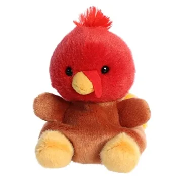 Aurora Palm Pals Aspen Turkey Stuffed Animal - Cuddly Fun