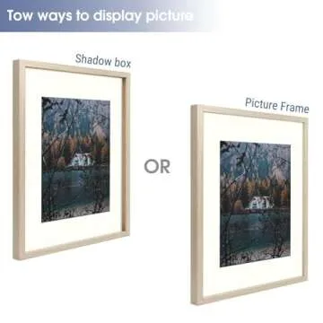 Frametory 16x20 Rustic Picture Frame - Versatile & Elegant